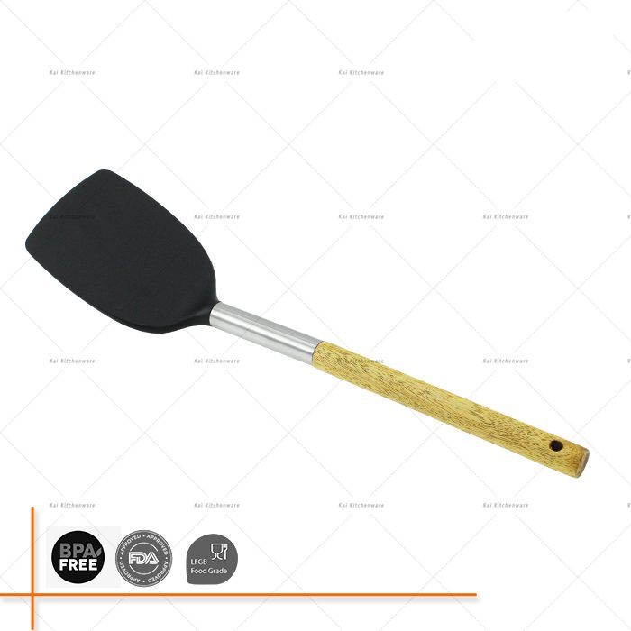 D00025 - Nylon Turner with Acacia Wood Handle | Kai Kitchenlife