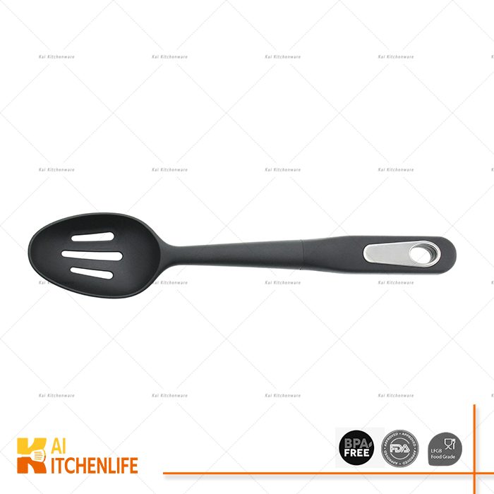 D00088 - Good Grip Nylon Slotted Spoon | Kai Kitchenlife