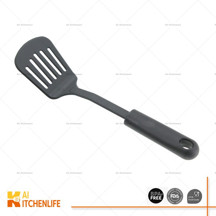 D00117 - Nylon Slotted Turner with Plastic Handle | Kai Kitchenlife