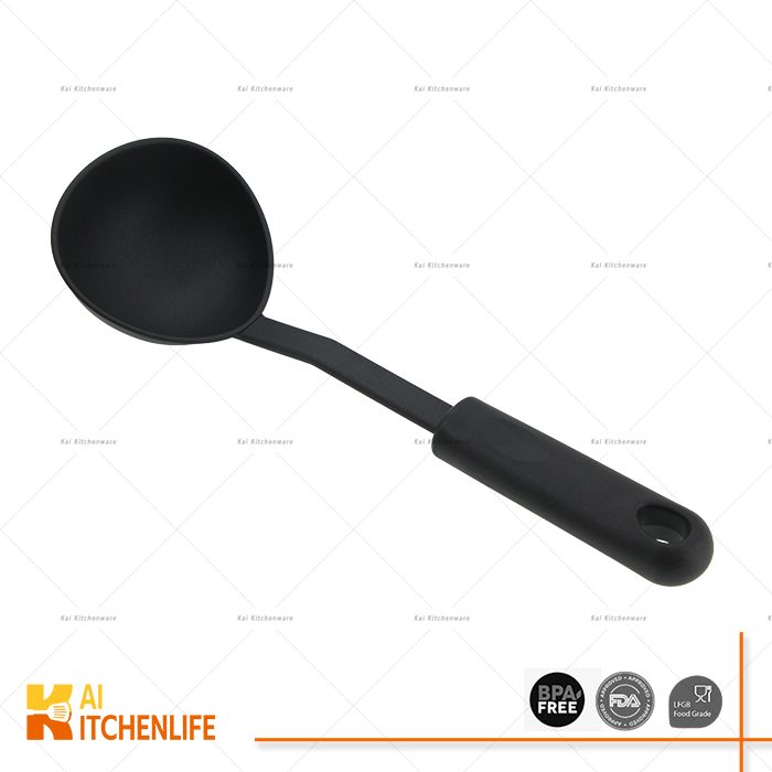 D00118 - Nylon Soup Ladle with Plastic Handle | Kai Kitchenlife
