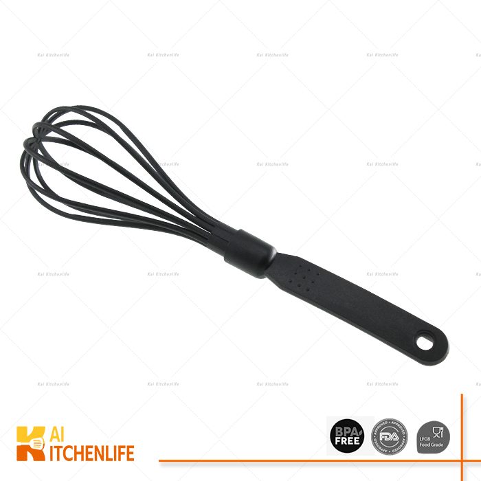 D00207 - Black Nylon Whisk | Kai Kitchenlife