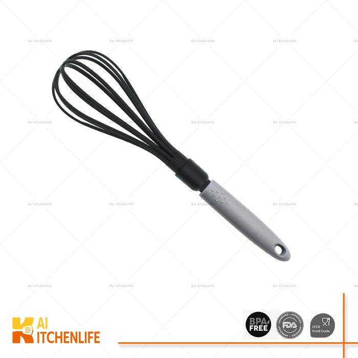 D00254 - Nylon Whisk with Plastic Handle | Kai Kitchenlife