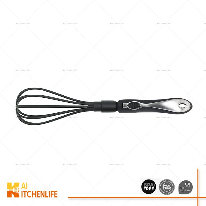 D00256 - Nylon Whisk with SS handle | Kai Kitchenlife