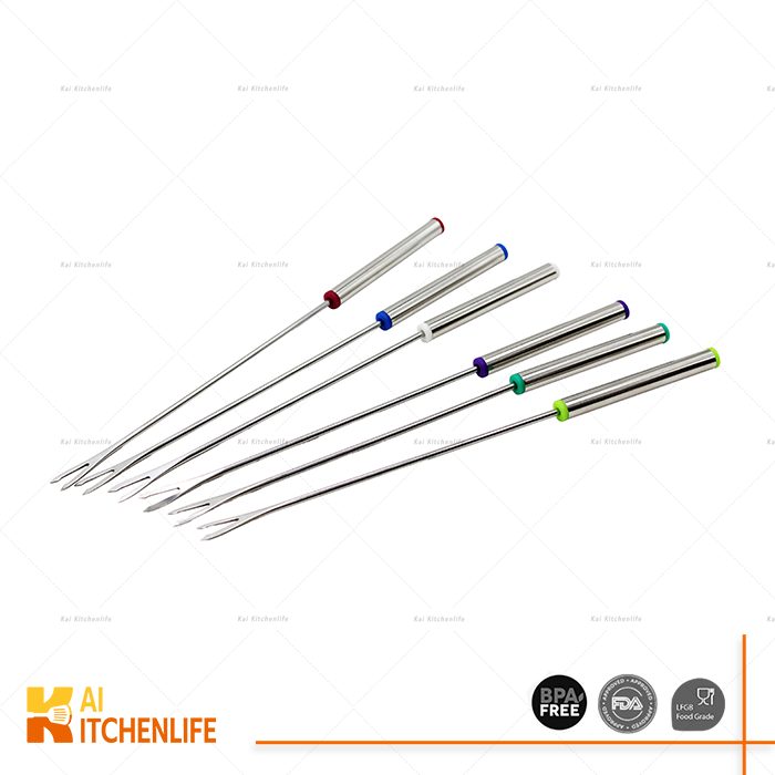 D00318 - 6PCS Fondue Fork Set | Kai Kitchenlife