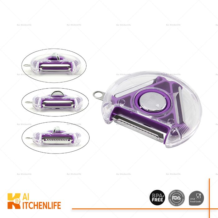D00329 - 3 in 1 Peeler | Kai Kitchenlife
