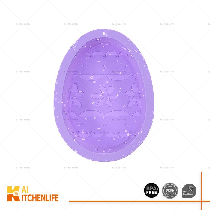 D00372 - Egg Shape Silicone Cake Mold | Kai Kitchenlife