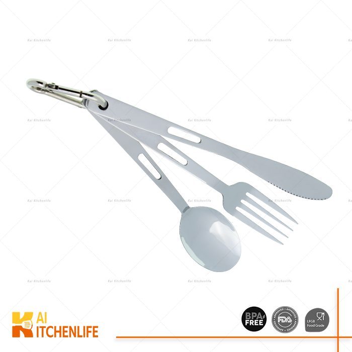 D00374 - 3PCS SS Cutlery Set | Kai Kitchenlife