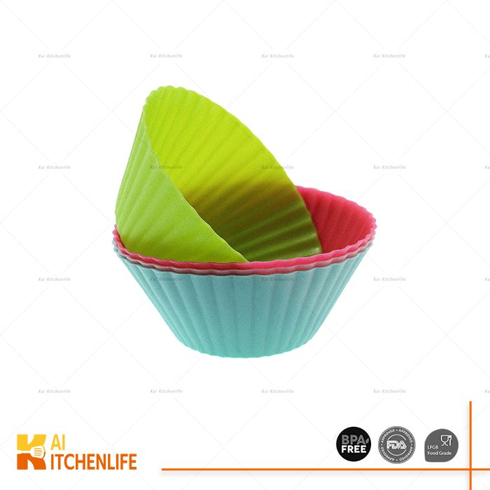 D00389 - 7cm Silicone Baking Cups | Kai Kitchenlife