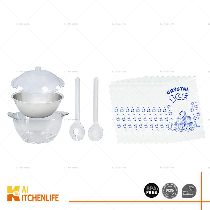 D00437 - Iced Salad Bowl Set | Kai Kitchenlife