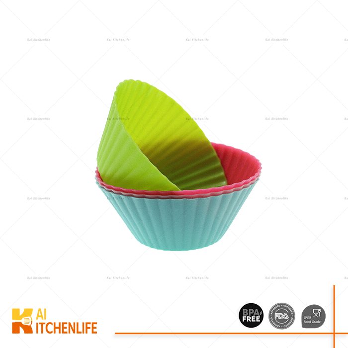 D00450 - 5cm Silicone Baking Cups | Kai Kitchenlife