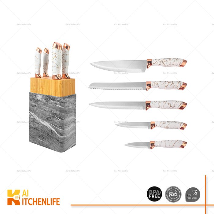 K0081 - 6Pcs Kitchen Knife Set | Kai Kitchenlife