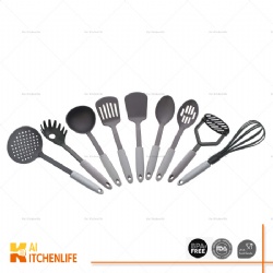 Nylon Cooking Utensils Set with Plastic Handle