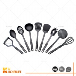 Nylon Cooking Utensils Set,Black